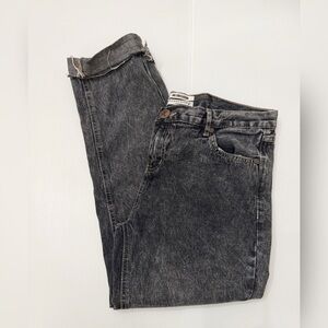 One by One Teaspoon Awesome Baggies Black Denim Jeans - 30